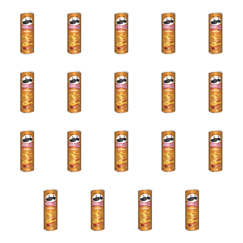Pringles Paprika 165g X19
