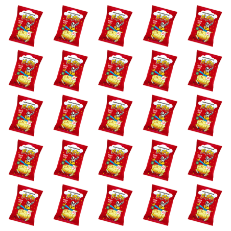 Flips Chrupki Kukurydziane Bezglutenowe z Grysu Kukurydzianego Dla Dzieci 50g X25