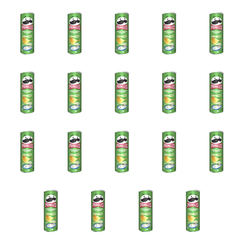 Pringles Sour Cream & Onion 165g X19