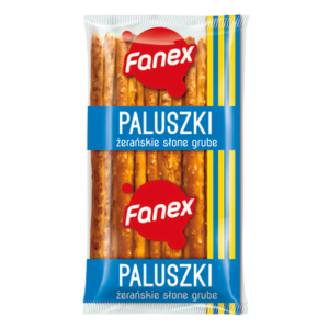 Fanex Paluszki Żerańskie Słone Grube 100 g X30