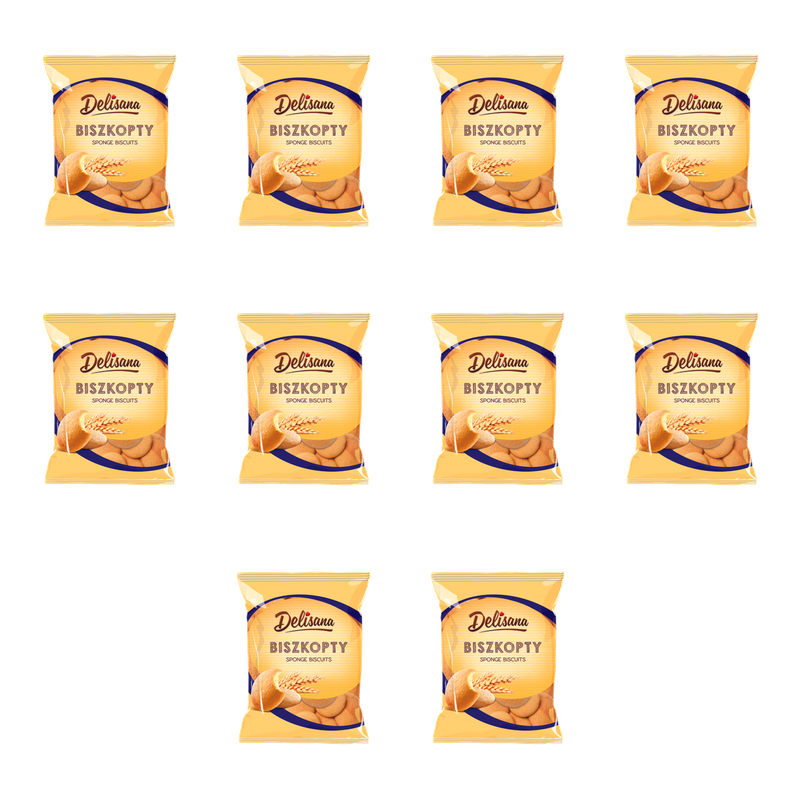 Delisana biszkopty 250g X10