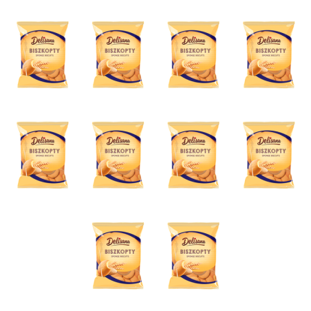 Delisana biszkopty 250g X10