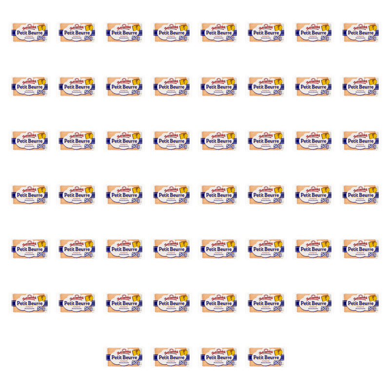 Jutrzenka Petit Beurre Herbatniki ekstra kruche 50 g X52