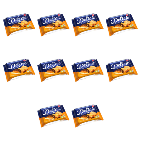Delicje Szampańskie Pomarańczowe 294g X10