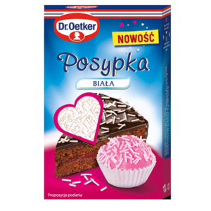 Dr. Oetker Posypka biała 80 g