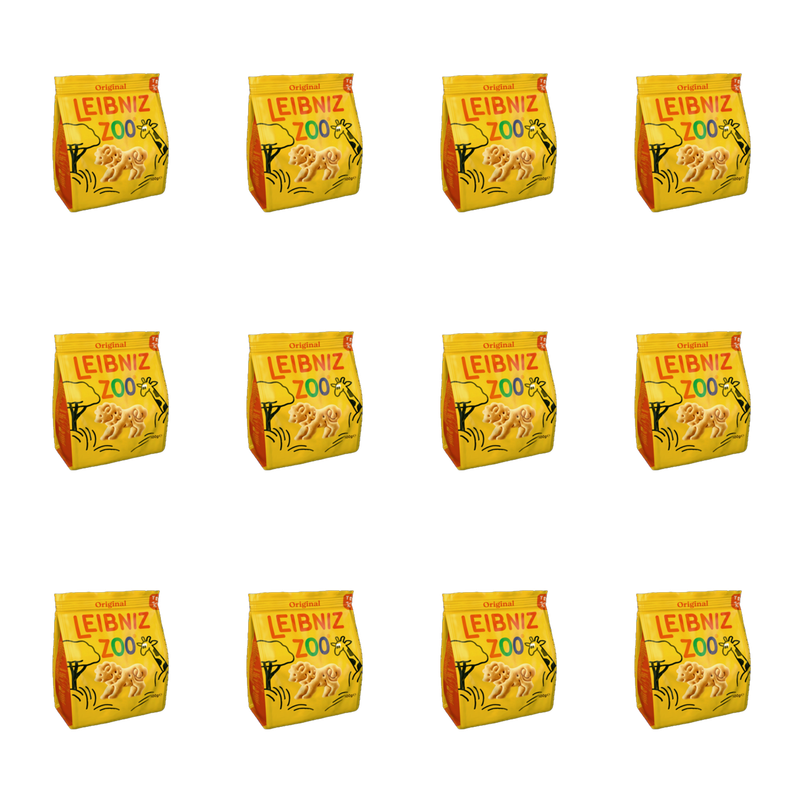 LEIBNIZ ZOO Oryginal Herbatniki maślane 100g X12