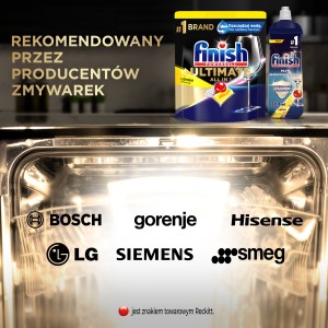 FINISH Tabletki do zmywarki Ultimate All-in-1 50 lemon