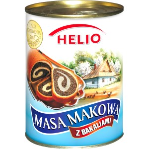 Masa makowa z bakaliami 850 g Helio X6