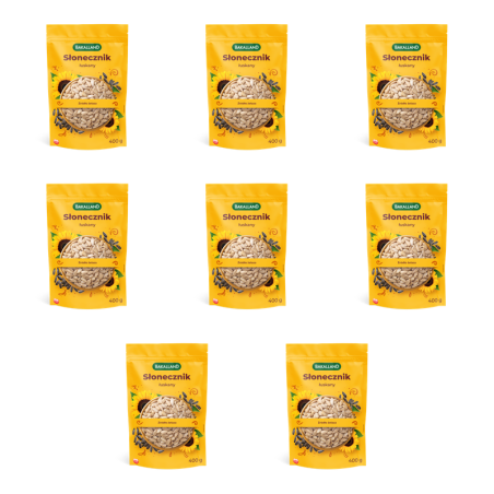 Słonecznik łuskany 400g Bakalland X8