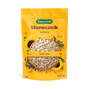 Słonecznik łuskany 400g Bakalland X8