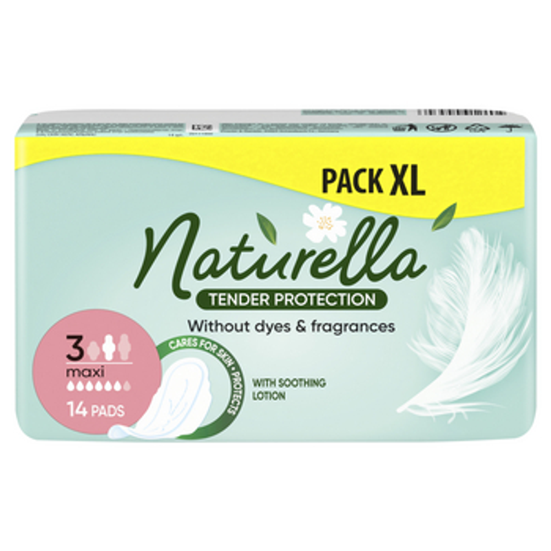 Naturella Ultra Tender Protection Maxi Podpaski 14 szt.
