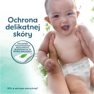 Pampers Harmonie Baby Pieluszki, rozmiar 4, 24 sztuki, 9kg-14kg