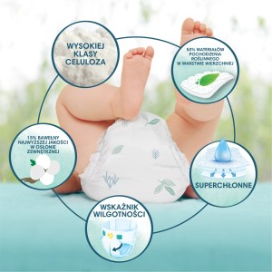 Pampers Harmonie Baby Pieluszki, rozmiar 4, 24 sztuki, 9kg-14kg