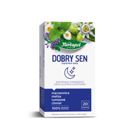 Herbapol Herbatka Funkcjonalna Dobry Sen (20 torebek x 1,5g) 30g