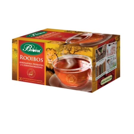 Bifix Rooibos Afrykańska Herbatka z czerwonokrzewu Ekspresowa 20X2G