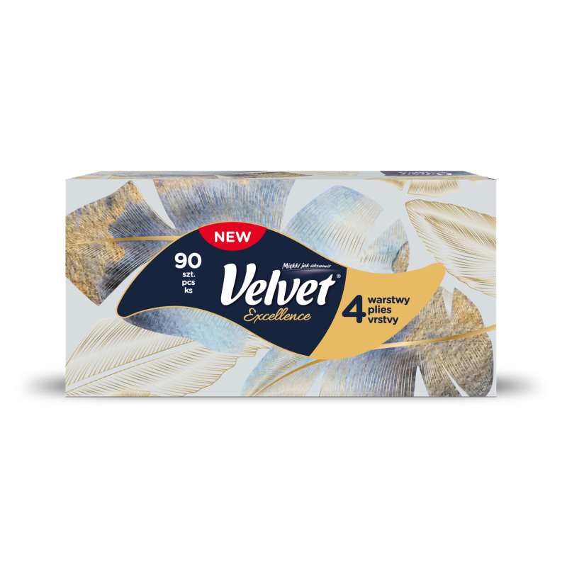 Chusteczki uniwersalne Velvet Excellence szt. 90