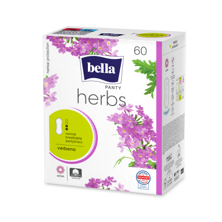 Wkładki higieniczne Bella Herbs Verbena (wzbogacone werbeną) 60 szt.