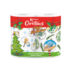 KARTIKA CHRISTMAS Ręcznik papierowy 2 rolki 2-warstwowy