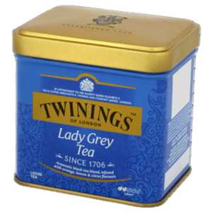 Twinings Herbata Liściasta Czarna Aromatyzowana Lady Grey 100g
