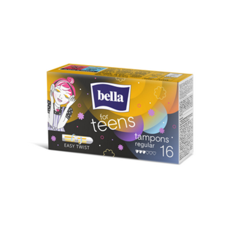 Tampony Bella for Teens REGULAR a16 bez aplikatora