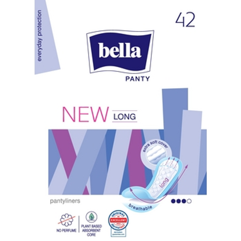 Wkładki higieniczne Bella Panty New Long a42 szt.
