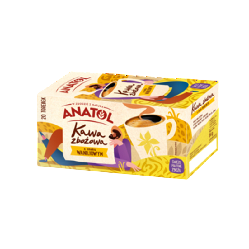 Anatol kawa zbożowa o smaku waniliowym - expressowa 84g