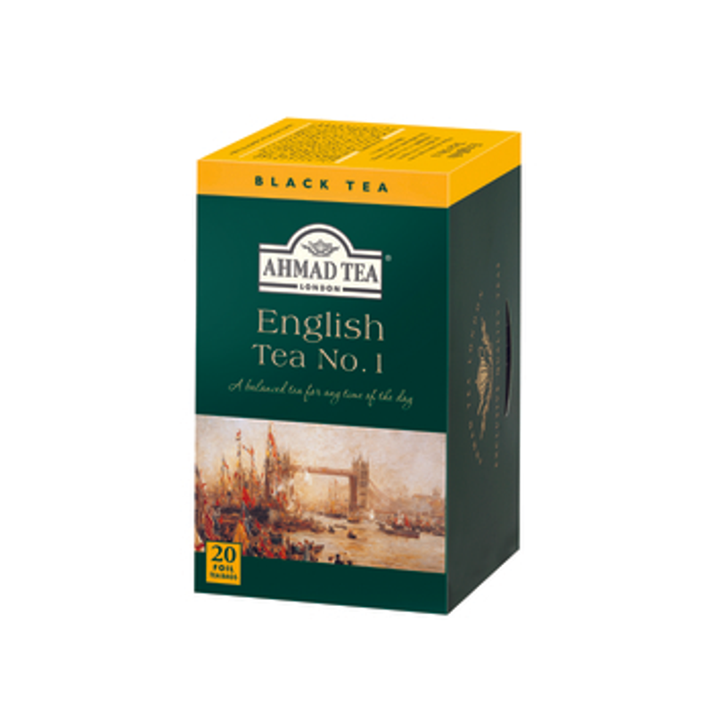 English Tea No.1 Ahmad Tea 20 torebek aluminiowych