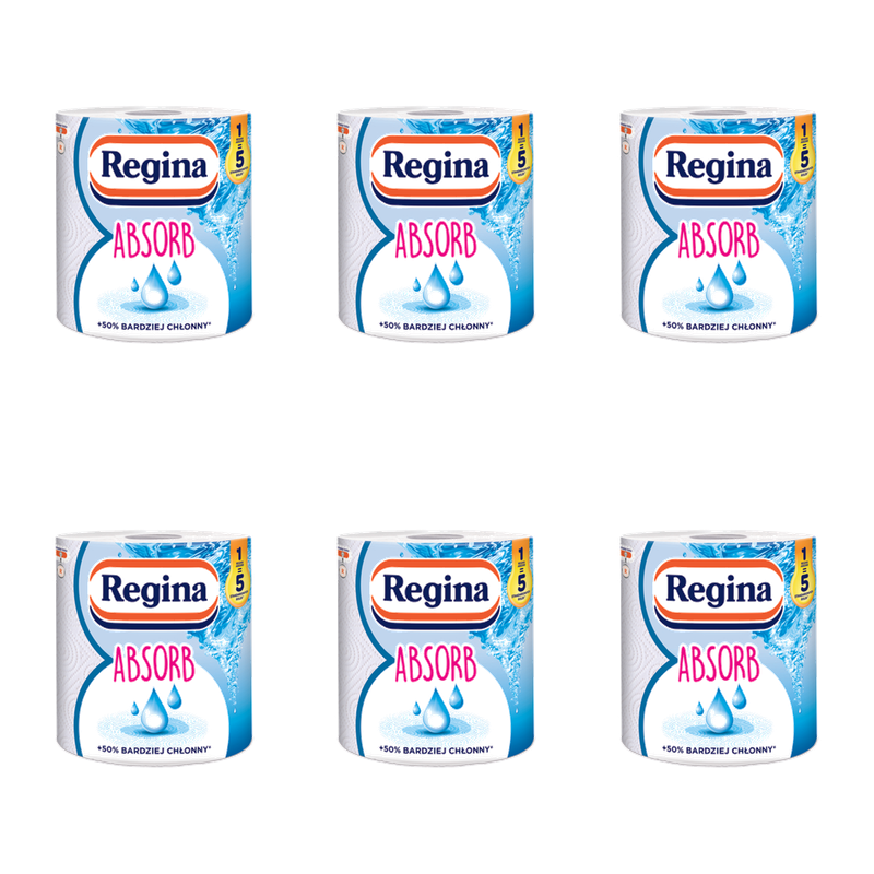 Ręcznik papierowy Regina Absorb 1 rolka X6