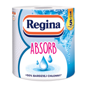 Ręcznik papierowy Regina Absorb 1 rolka X6