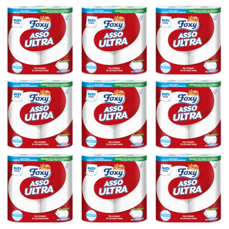 Ręcznik Kuchenny Foxy Asso Ultra BIG 2 rolki X9