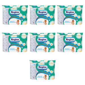 Papier toaletowy Regina Papier Rumiankowy 12 rolek X7