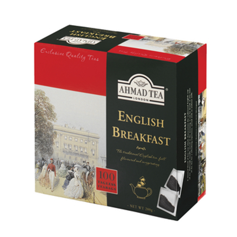 English Breakfast Ahmad Tea 100tb*2g b/zawieszki