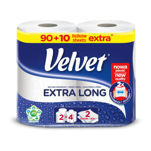 Ręcznik Papierowy Velvet Extra Long szt. 2 X9