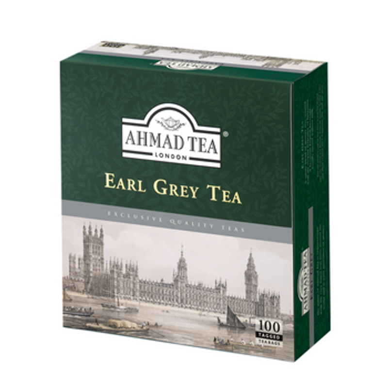 Earl Grey Ahmad Tea 100 torebek x2g