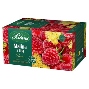 Bifix Premium Malina z Lipą Herbatka owoc. ekspr. 20x2g