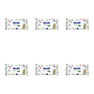 Chusteczki dla niemowląt Kindii Natural Balance 60 szt. X6