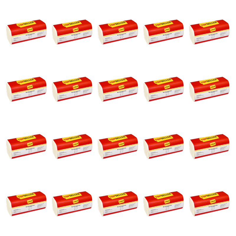 TOPSELLER Ręcznik papierowy biały w listkach 250 szt. X20