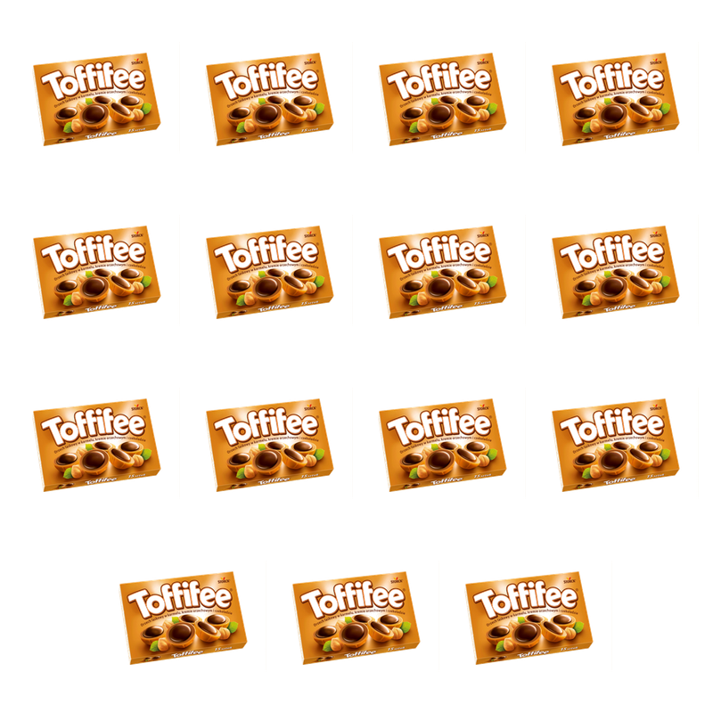 Toffifee Bombonierka Czekoladki Karmelowe z Kremem Orzechowym - 125g X15