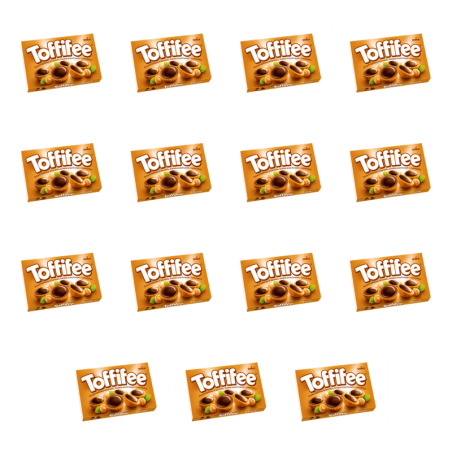 Toffifee Bombonierka Czekoladki Karmelowe z Kremem Orzechowym - 125g X15