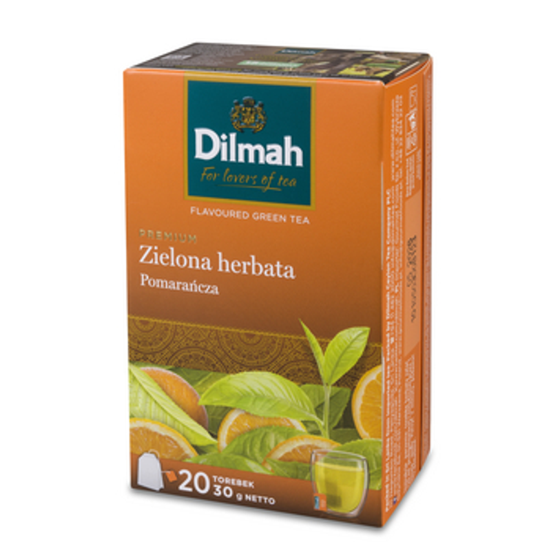 Dilmah Green Tea with Orange [20x1,5g]
