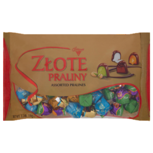 Solidarność Złote Praliny Czekoladki z kremami 1 kg