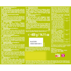 Goplana Czekoladki Pistachio Czekoladki mleczne 400g