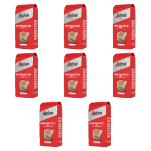 Kawa palona Segafredo Intermezzo 1000g ziarnista X8