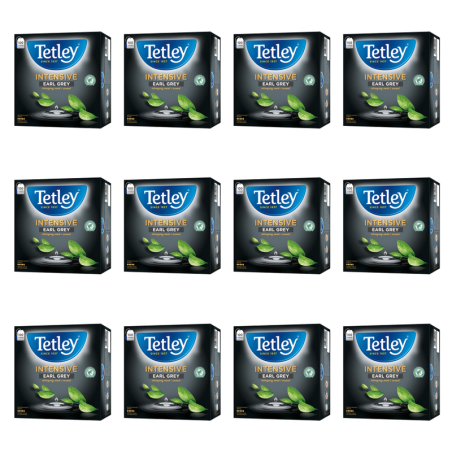 Herbata Tetley Intensive Earl Grey 100 torebek x 2g X12