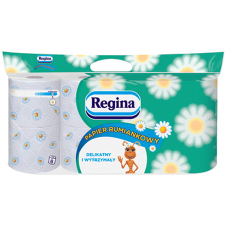 Papier toaletowy Regina Papier Rumiankowy 8 rolek