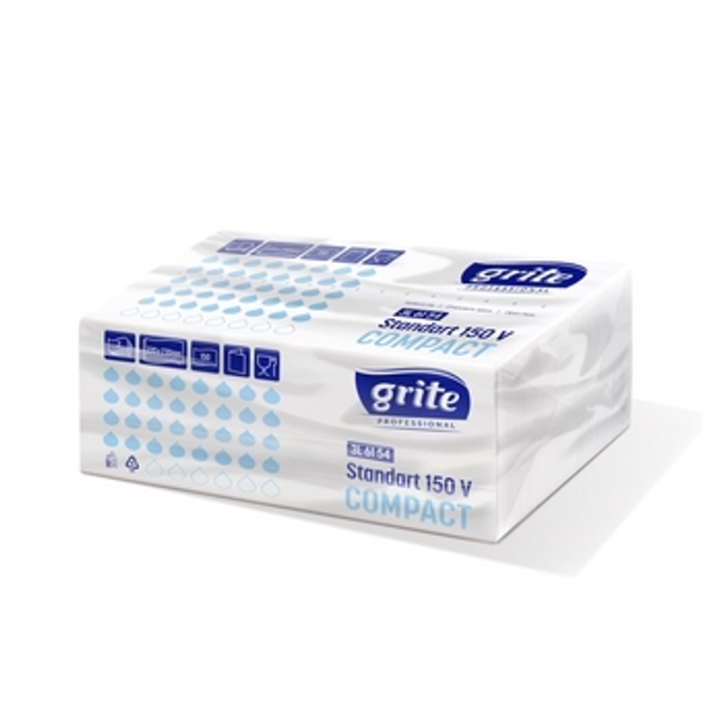 GRITE PROFESSIONAL Ręcznik papierowy w listkach Standart 150 sztuk