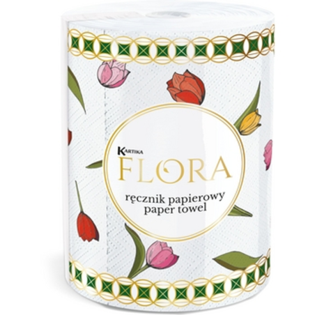 KARTIKA FLORA Ręcznik papierowy 200 listków 3-warstwowy