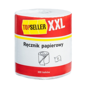 TOPSELLER XXL Ręcznik papierowy 300 listków 2 - warstwowy