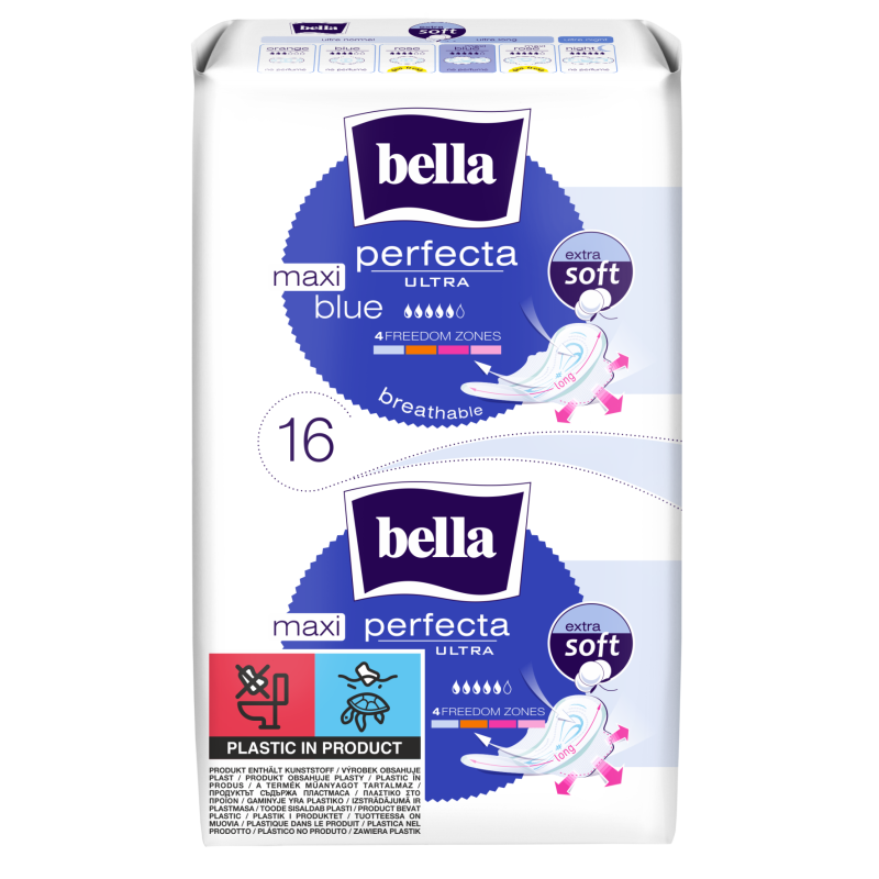 Podpaski BELLA Perfecta Ultra Maxi Blue 16 szt.