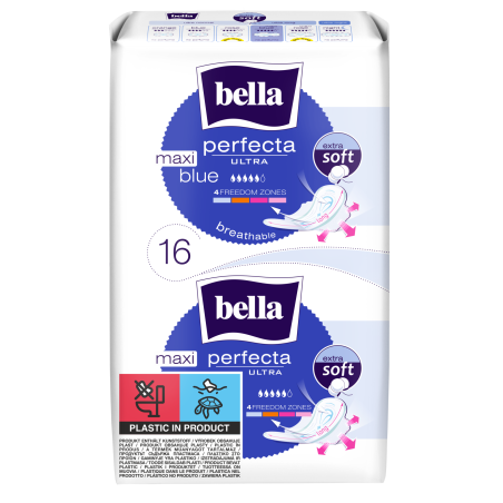 Podpaski BELLA Perfecta Ultra Maxi Blue 16 szt.